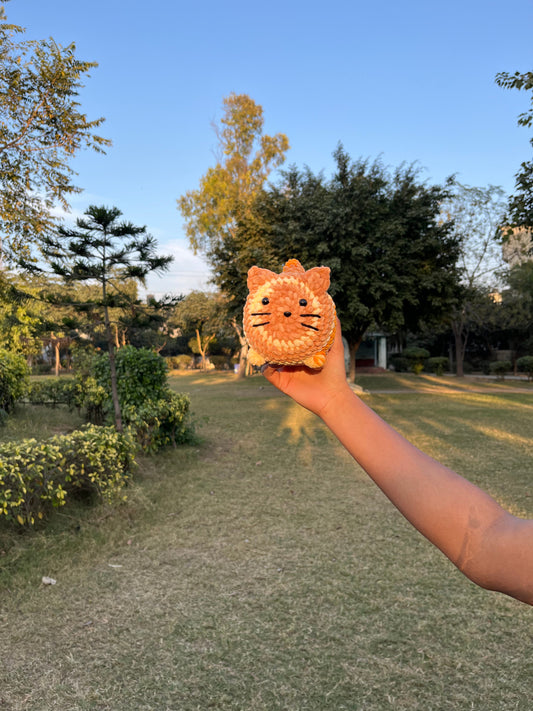 Chunky Orange Kitty Crochet Plush 🧶🧡