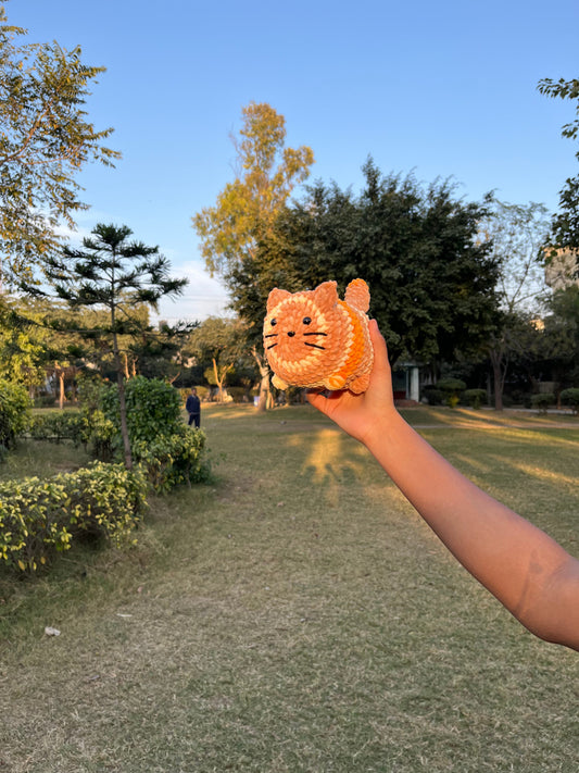Chunky Orange Kitty Crochet Plush 🧶🧡